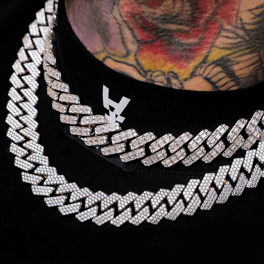 Mens Diamond Cuban Chains
