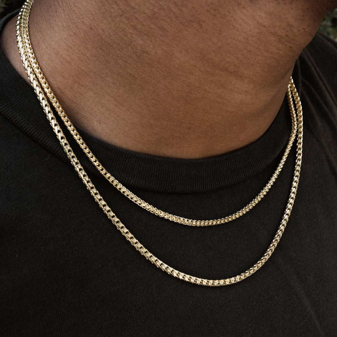 Solid Gold Franco Chains