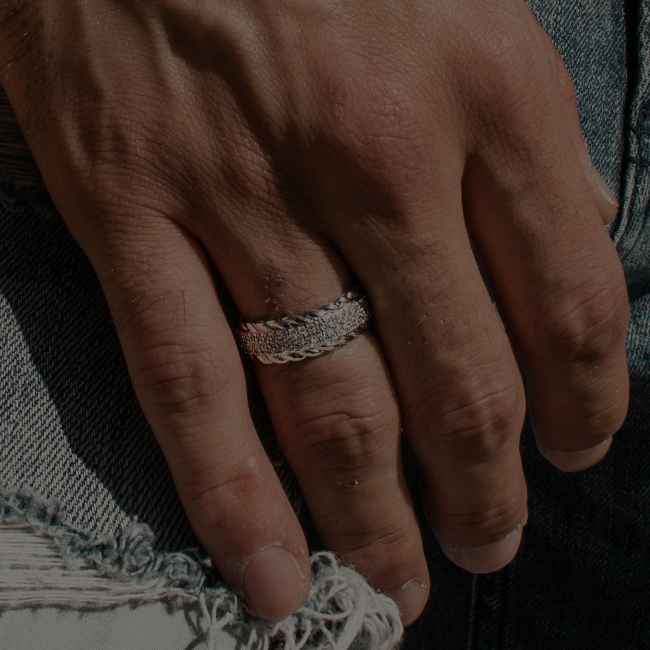 Diamond Rope Rings