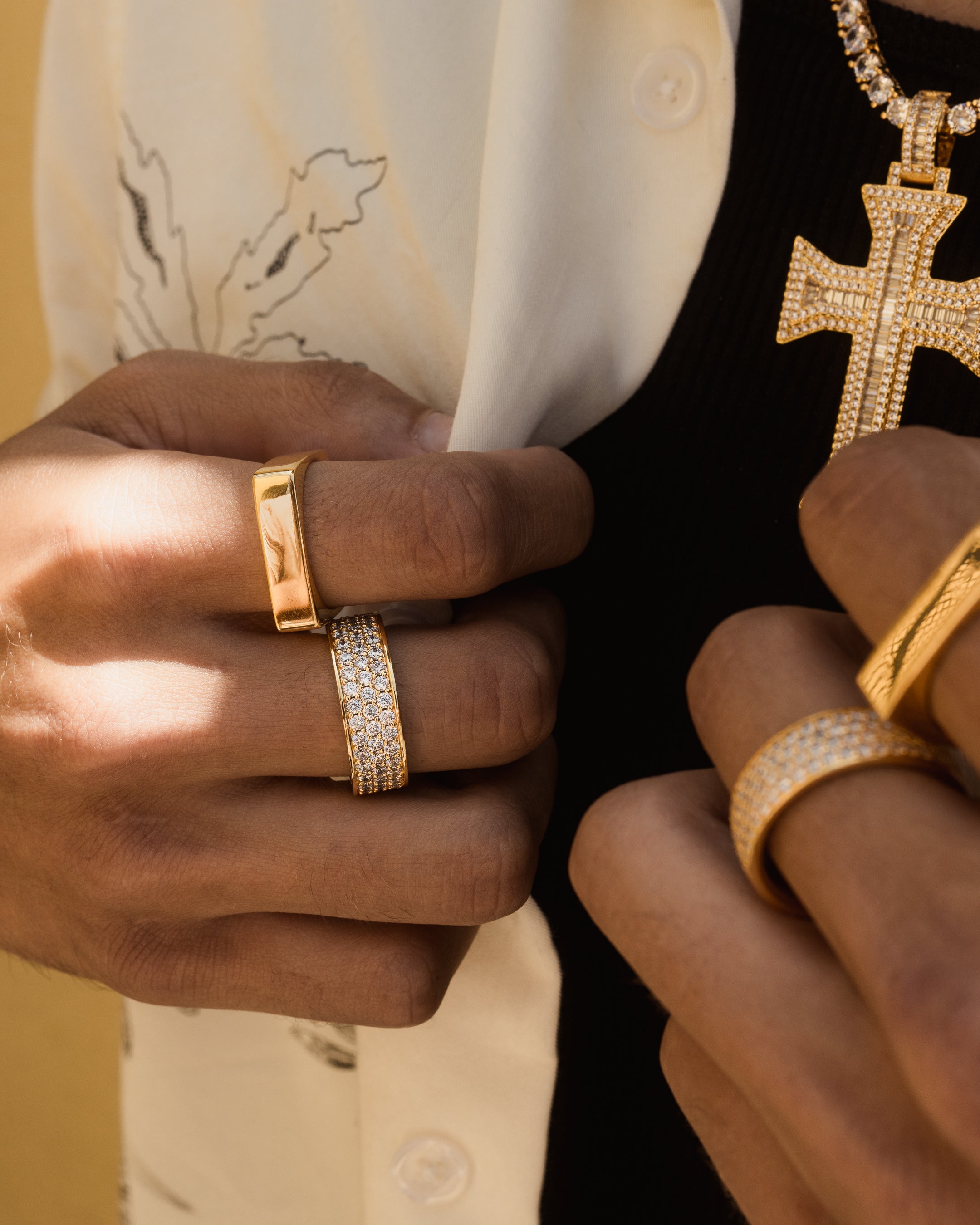 Louis Vuitton Men's Ring  Mens rings fashion, Rings for men, Hipster rings