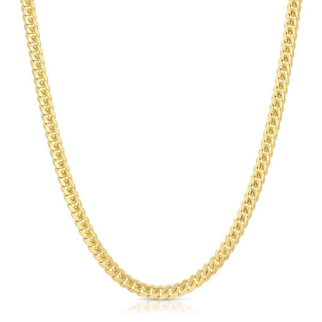 Real Solid Gold Cuban Link Chain The Gold Gods Men's Jewelry