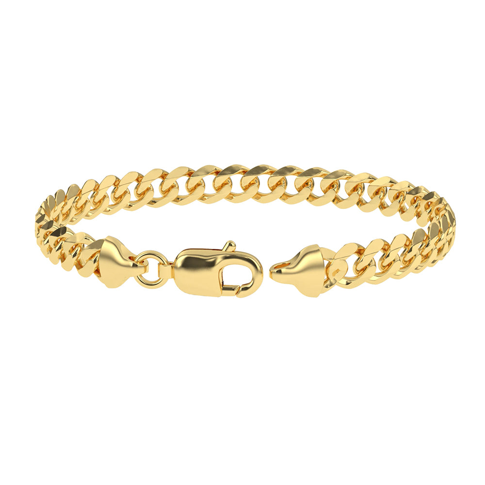 10k - 14k Solid Gold Bracelets The Gold Gods Men's Jewelry