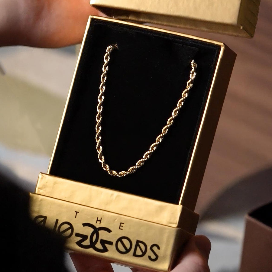Gold Rope Chain 4mm | The Gold Gods