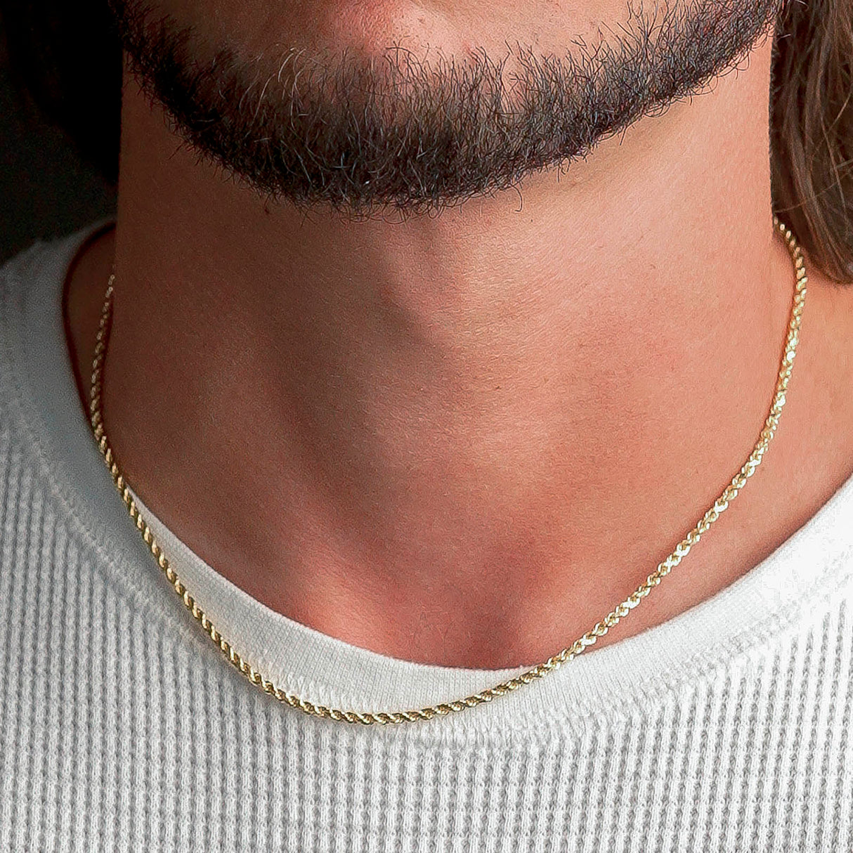 Italian Vermeil Rope Chain