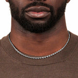 Rope Chain White Gold 4mm