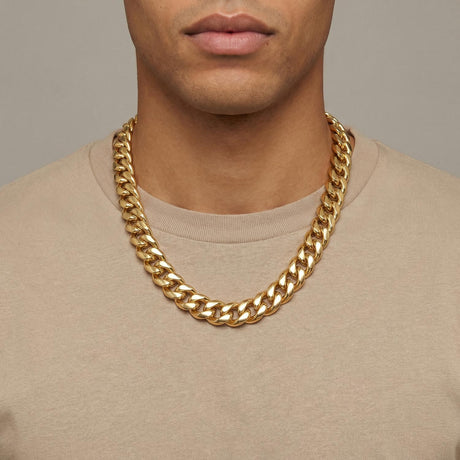 Miami Cuban Link Chain 16mm The Gold Gods 22 inch