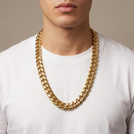 Miami Cuban Link Chain 16mm The Gold Gods 26 inches