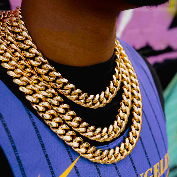 Cuban Link Chain 18mm The Gold Gods - Main Image