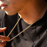 14k Gold Italian Vermeil Rope Chain