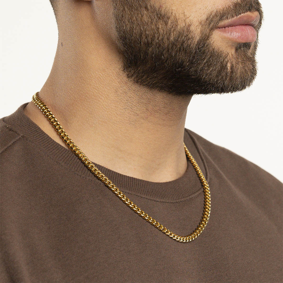 mm-gold-plated-miami-cuban-link-chain-on-neck-profile-the-gold-gods-mens-jewelry