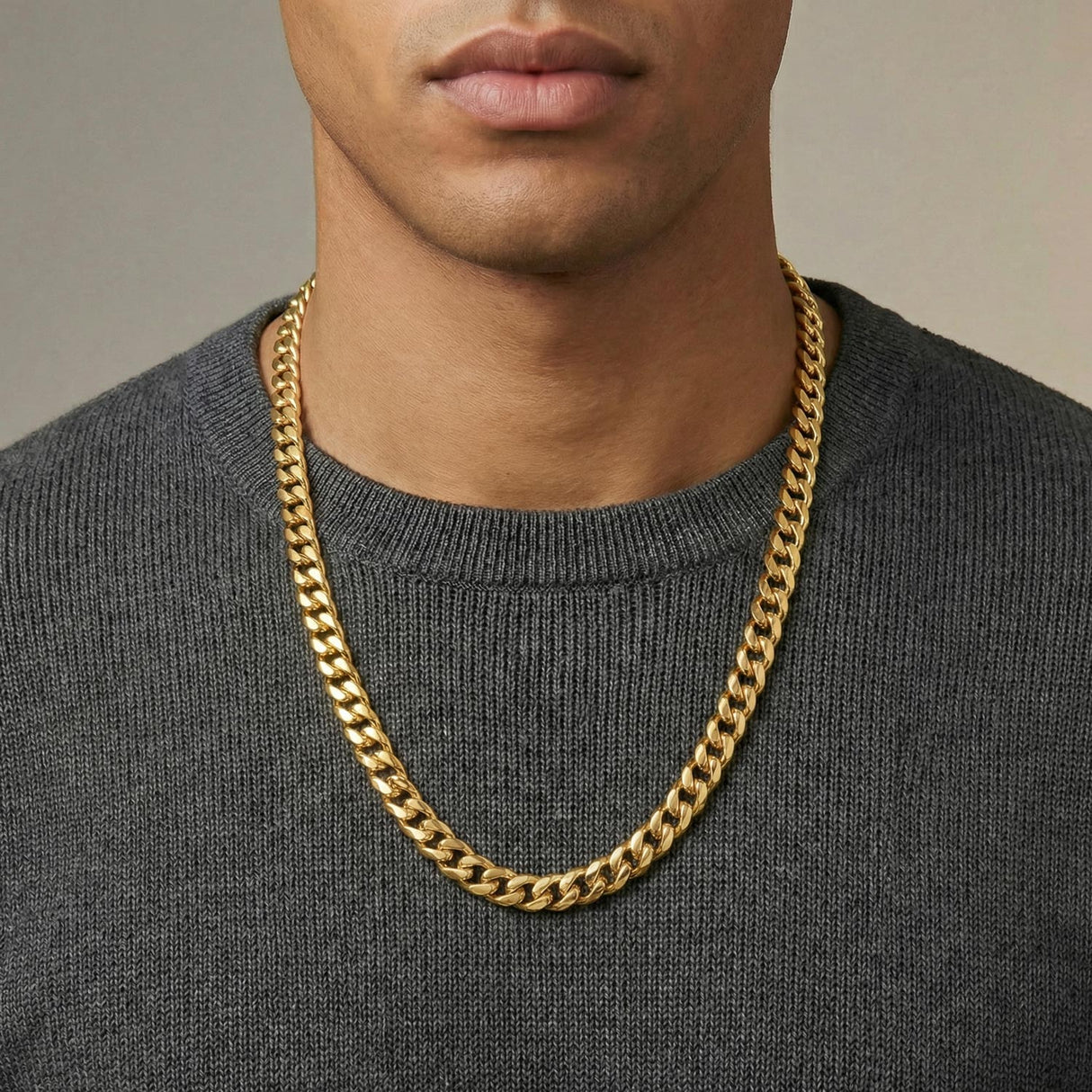 14k Gold Vermeil Miami Cuban Link Chain
