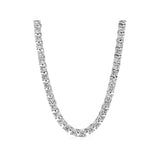 White Gold Diamond Tennis Chain 3MM The Gold Gods Men's Jewelry
