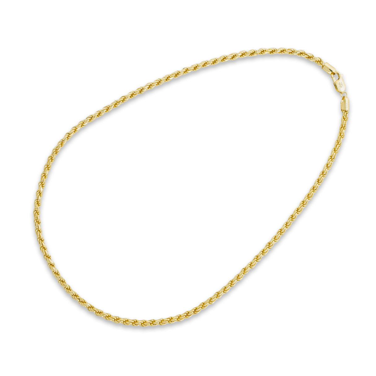 Italian Vermeil Rope Chain