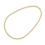 14k Gold Italian Vermeil Rope Chain