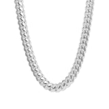 925 Italiann Sterling Silver Miami Cuban Link Chain Detail