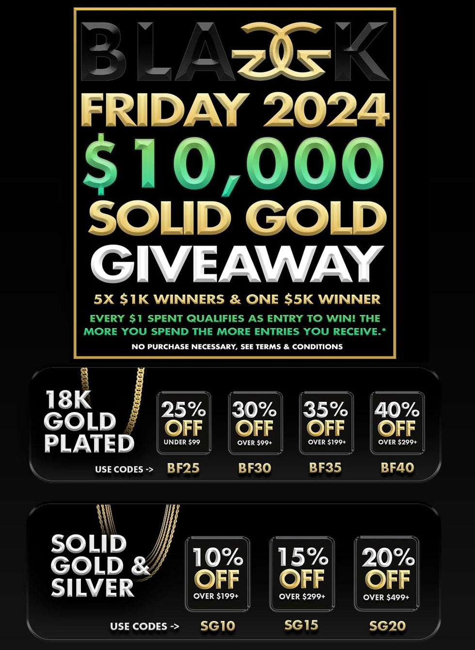 Black Friday 2024 The Gold Gods