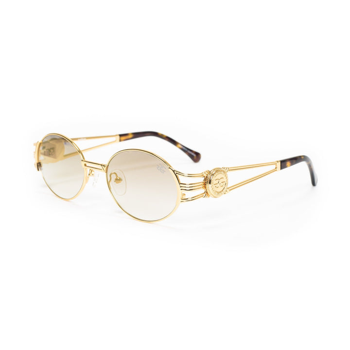 Ethos Sunglasses The Gold Gods Brown Gradient Side