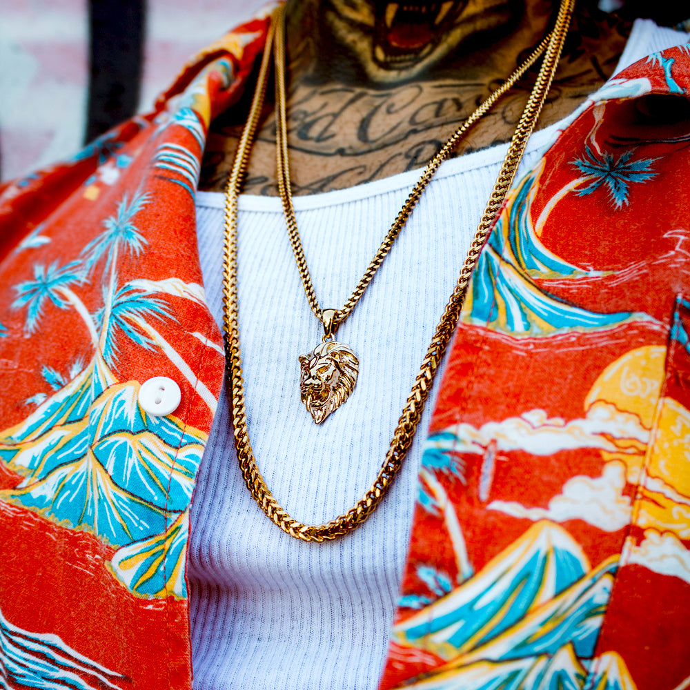 Gold Diamond Anchor Necklace & Mens Rope Gold Chain | The Gold Gods