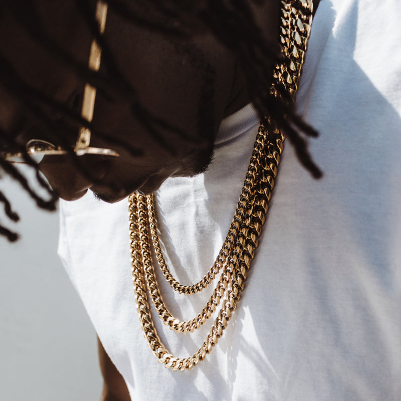 Gold Plated Chains The Gold Gods Men's Jewelry