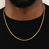 Gold Rope Chain 2.5mm