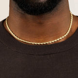 Gold Rope Chain 4mm
