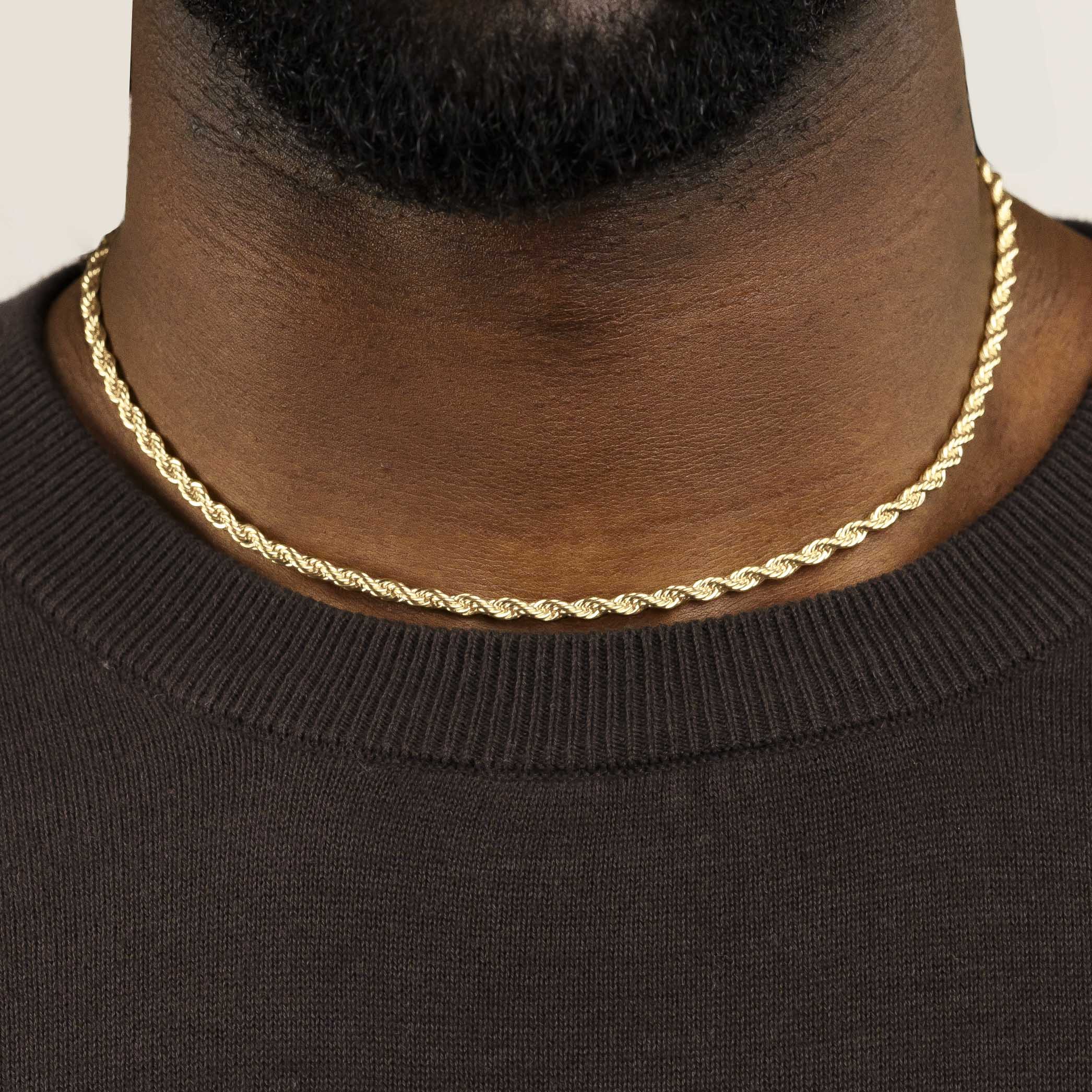 Gold Rope Chain 4mm