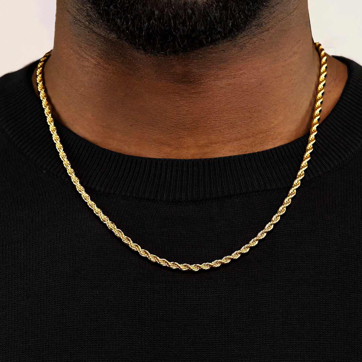 Gold Rope Chain 4mm