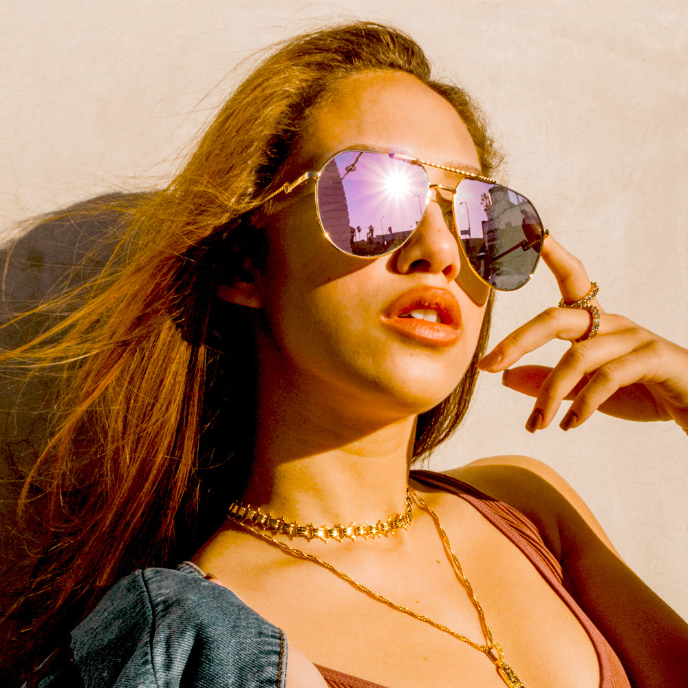 Women's Zelus Sunglasses | The Gold Goddess – The Gold Gods
