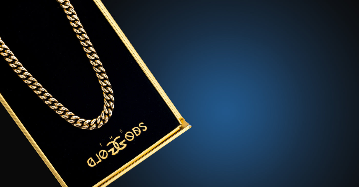 Cuban Link Chains Collection The Gold Gods Men's Jewelry