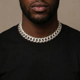 Emerald Cut Cuban Link Chain 20mm