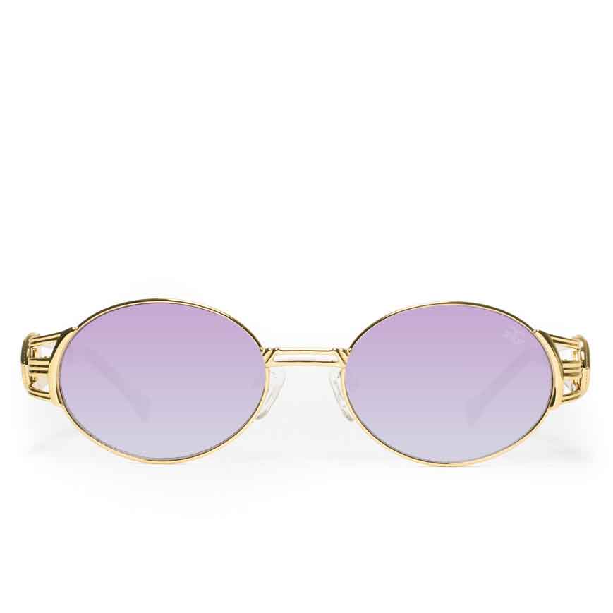Ethos Sunglasses The Gold Gods lavender Gradient
