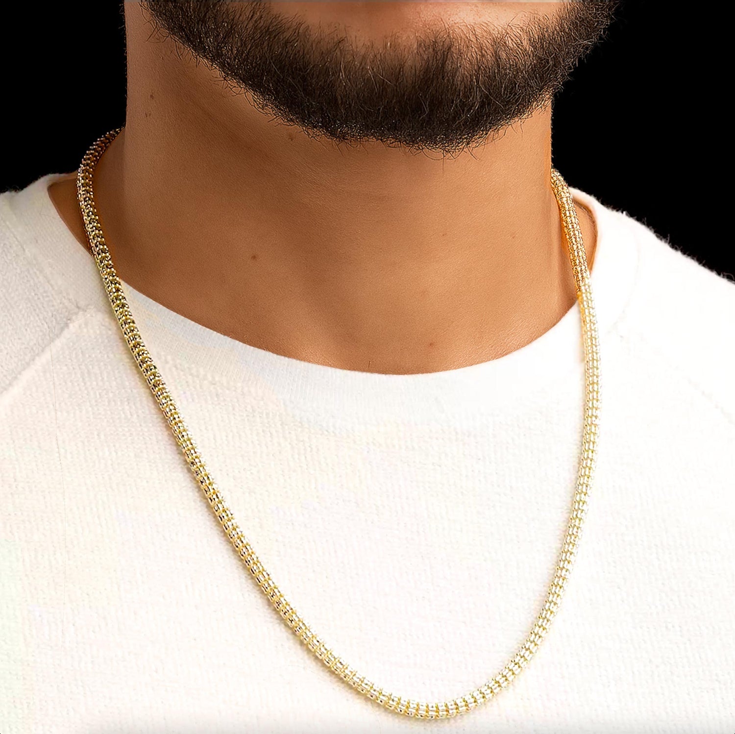 Solid Gold Ice Chain | The Gold Gods