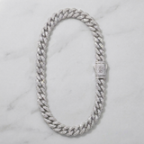Inverse Diamond Cuban Link Chain 12mm