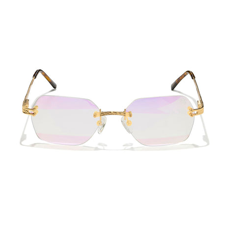 Crystal Helios Hex Sunglasses The Gold Gods