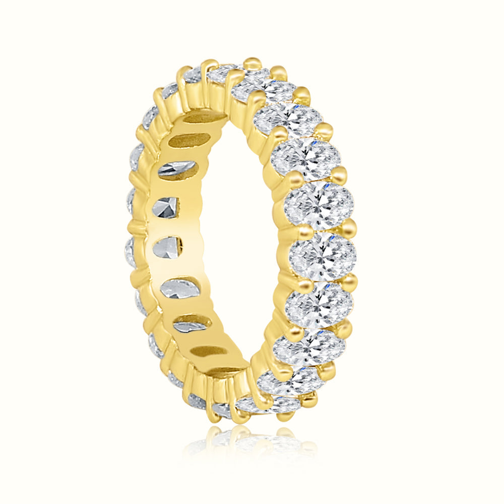 Men's Vermeil Diamond Buttercup Ring