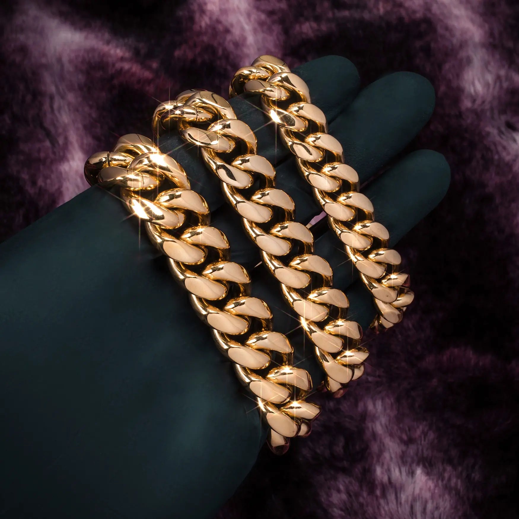 Gold Chain Bracelet, Thick Chain Bracelet, 3mm 5mm Chain Bracelet, Cuban  Chain Link Bracelet, Jewelry for Men and Women, Statement Bracelet