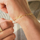 Vermeil Paperclip Bracelet The Gold Gods Men's Jewelry Video