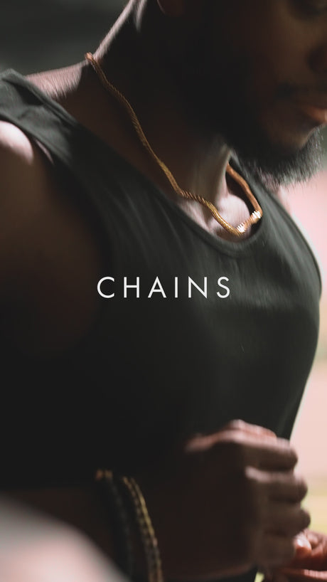 Men's Gold Chains The Gold Gods Men's Jewelry Video of athlete working out. No audio