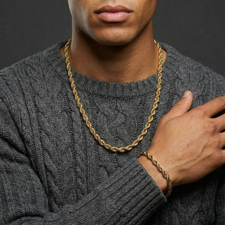 Rope Chain Bracelet 6MM Bundle