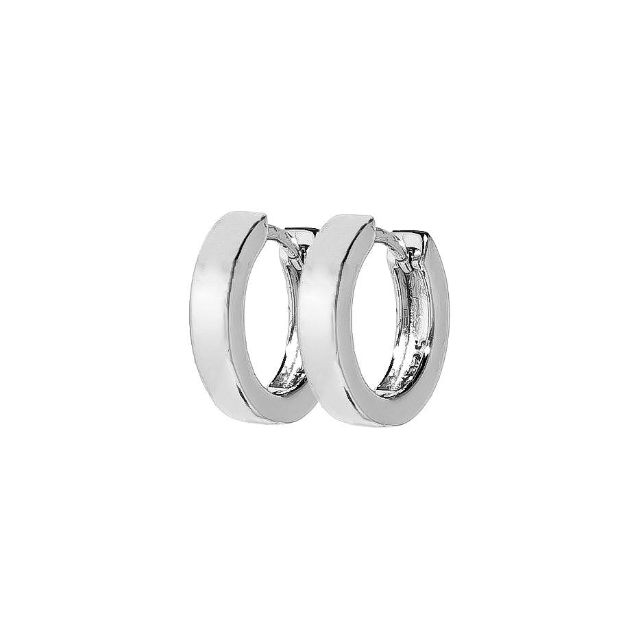 Silver Small Hoop Earrings