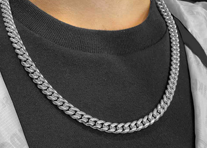 Men's Silver Chains The Gold Gods .925 Italian Sterling Silver Men's Jewelry