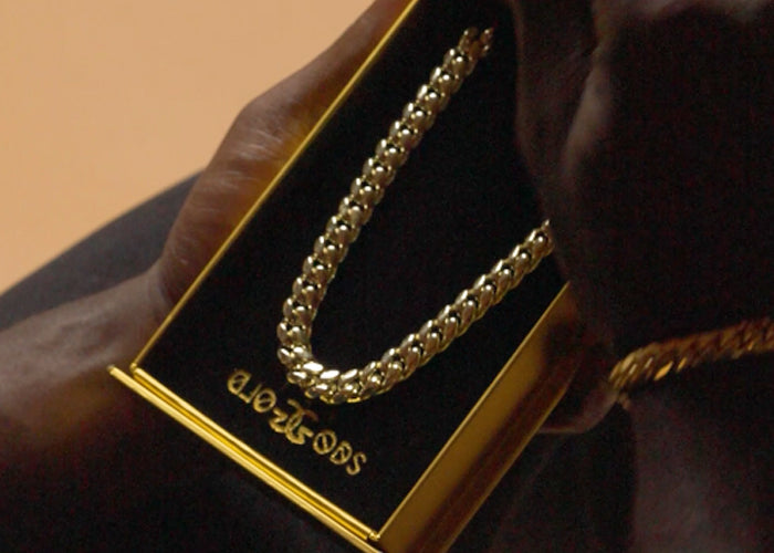 Men's Solid Gold Chains The Gold Gods Gold Box Mens Jewelry 10k 14k 