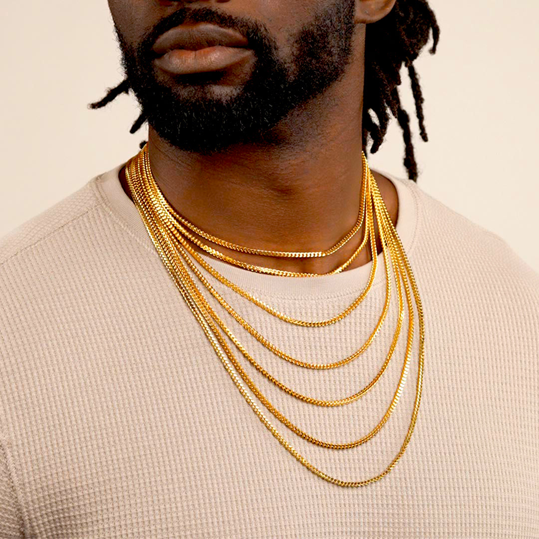 Gold Connell Chain (2MM) | Chains for men, Chain, Gold chains for men