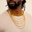 Franco Gold Chain (2.5mm) The Gold Gods Men’s Jewelry Gold Chains