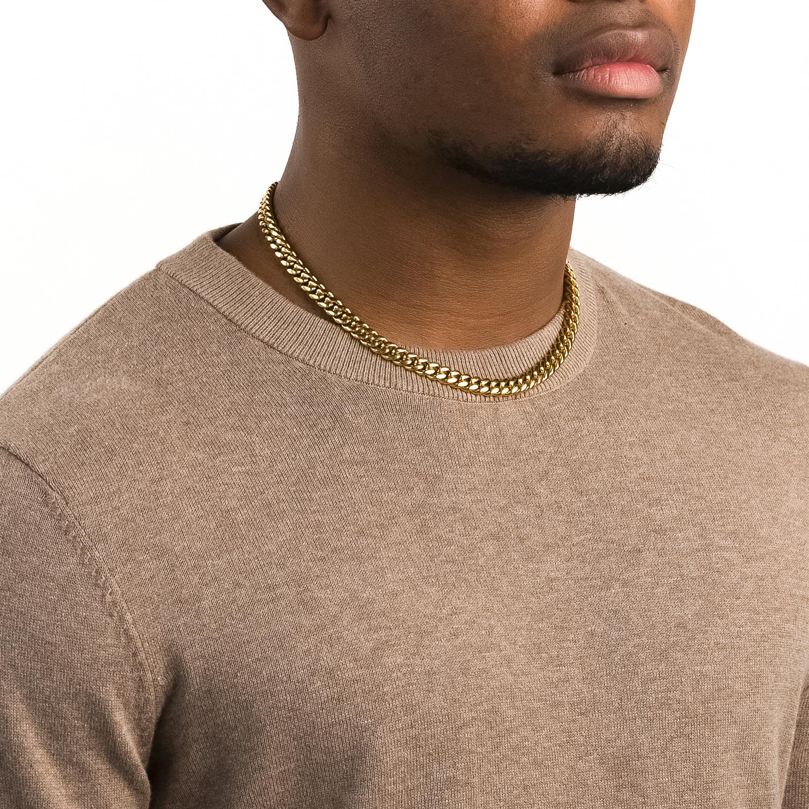 Cuban Link Chain 8mm The Gold Gods