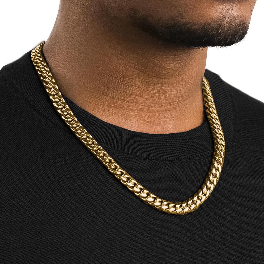 Cuban Link Chain (10mm) | The Gold Gods
