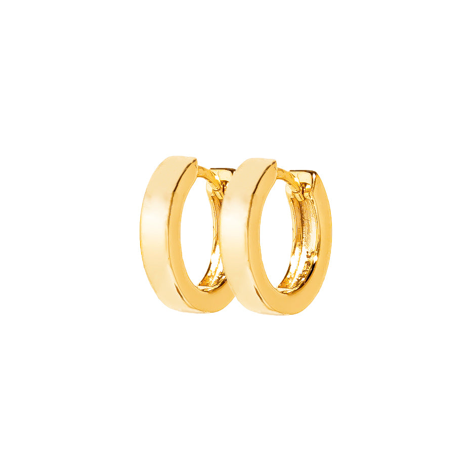 Vermeil Small Hoop Earrings