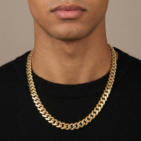 Vermeil Cuban Monaco Chain