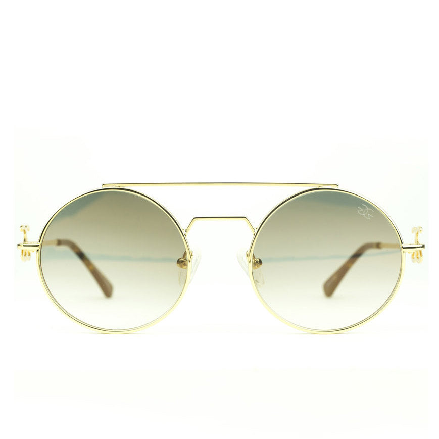 Visionaries Sunglasses The Gold Gods Brown Gradient