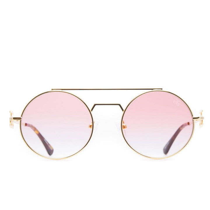 Visionaries Sunglasses The Gold Gods Red Gradient